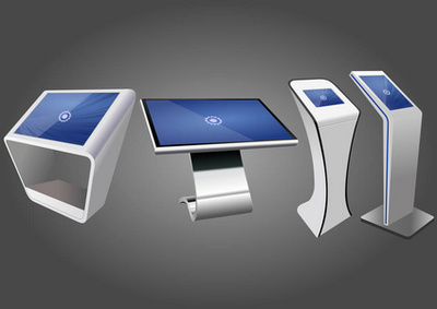 組的促銷互動信息亭、 廣告展示、