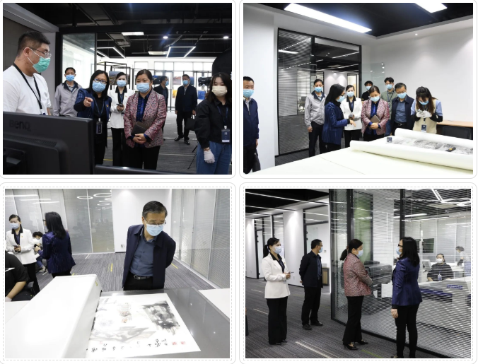 蘇州姑蘇人大主任酈小萍等領導蒞臨泰豐文化及豐鏈數字參觀調研，聚焦數字文化創意內容應用服務